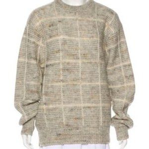 *Pendleton Mens Vintage Taupe Gray Wool Crew